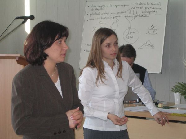 Prezentacja wyników pracy grupy "środowiskowej" - 
Marta Kusterka i Beata Pierścińska