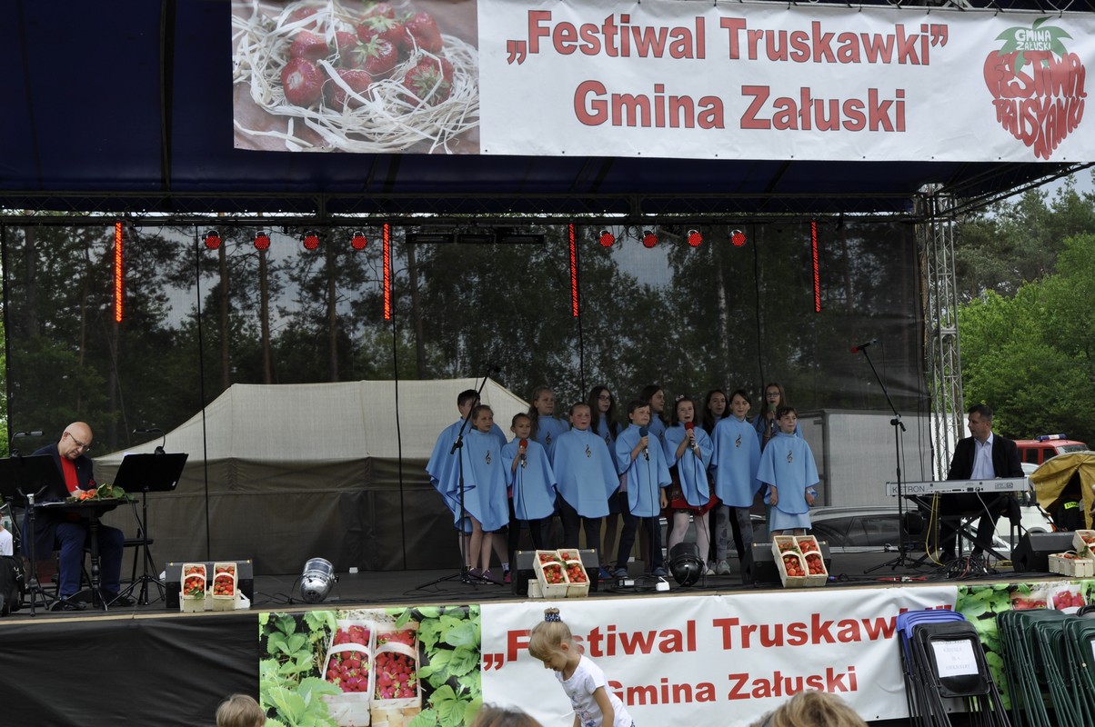 Scena podczas Festiwalu Truskawki 2015
